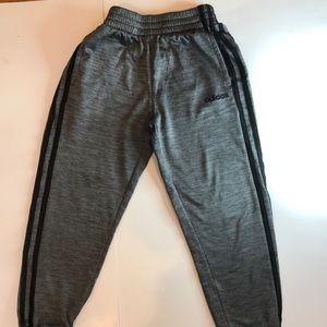 Boys  size 8 Jogging pants gray and black